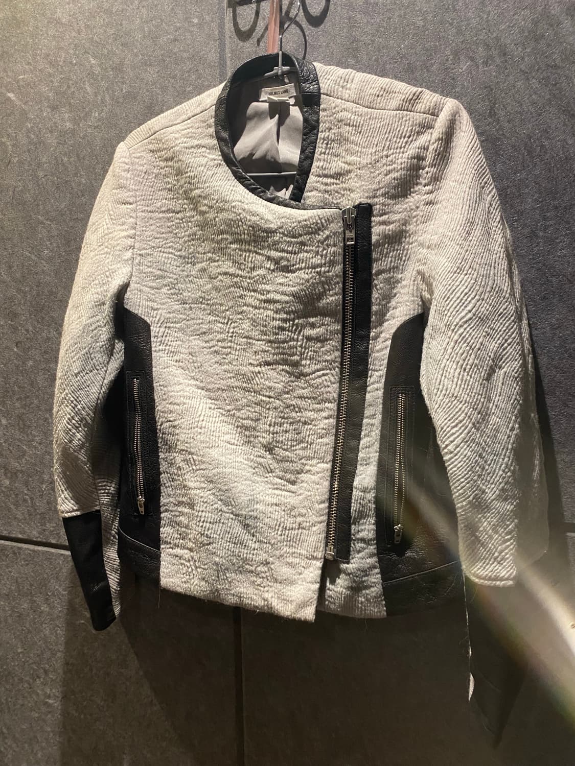Helmut lang lamb skin leather jacket 2 상품이미지4