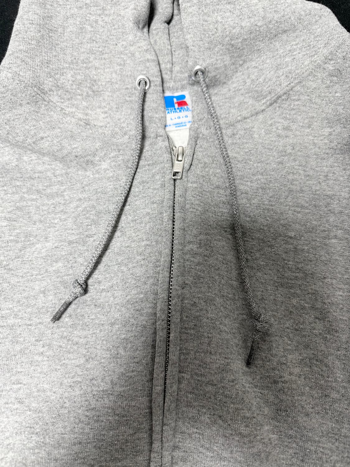 러셀 애슬레틱 후드집업 그레이 L 새상품 상품이미지3