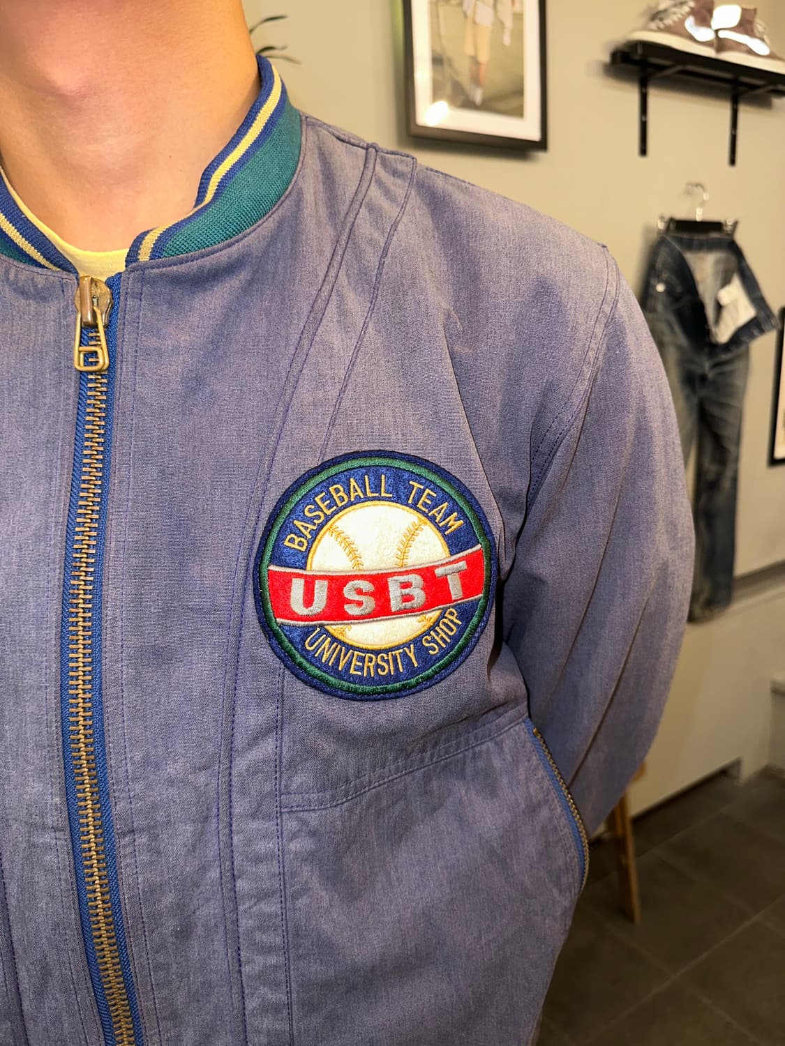 90’s Japanese USBT baseball boomber JK 상품이미지6