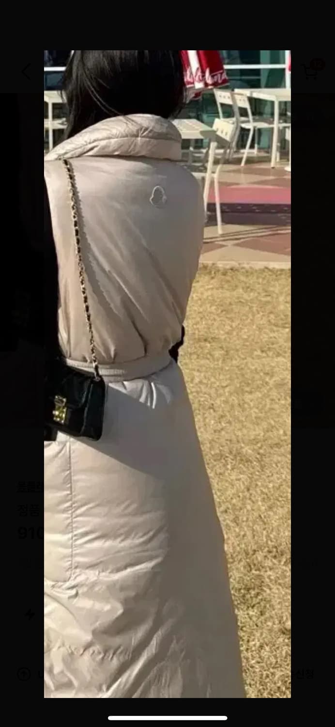 몽클레어 세이블 슬리브리스 패딩 00 상품이미지8