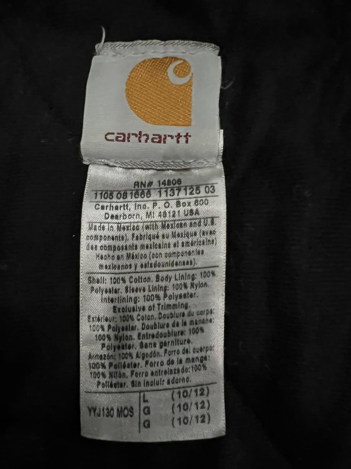 (L) 칼하트 후드 덕 액티브 보이즈 자켓 YYJ130 MOS 모스그린 상품이미지4