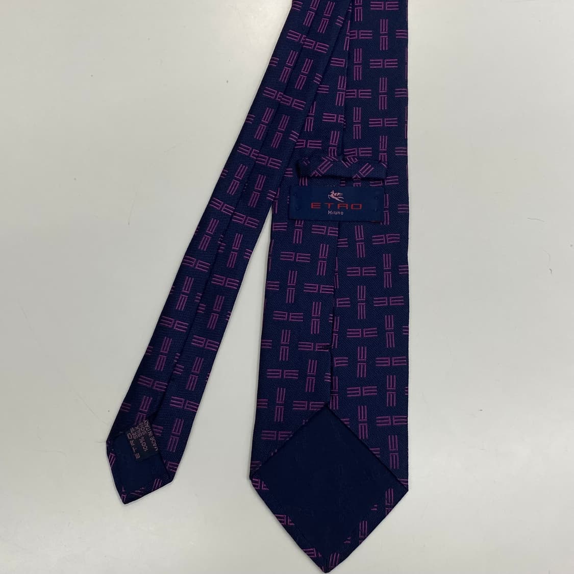 에트로(ETRO) 영문모노그램 명품 정품넥타이 상품이미지3