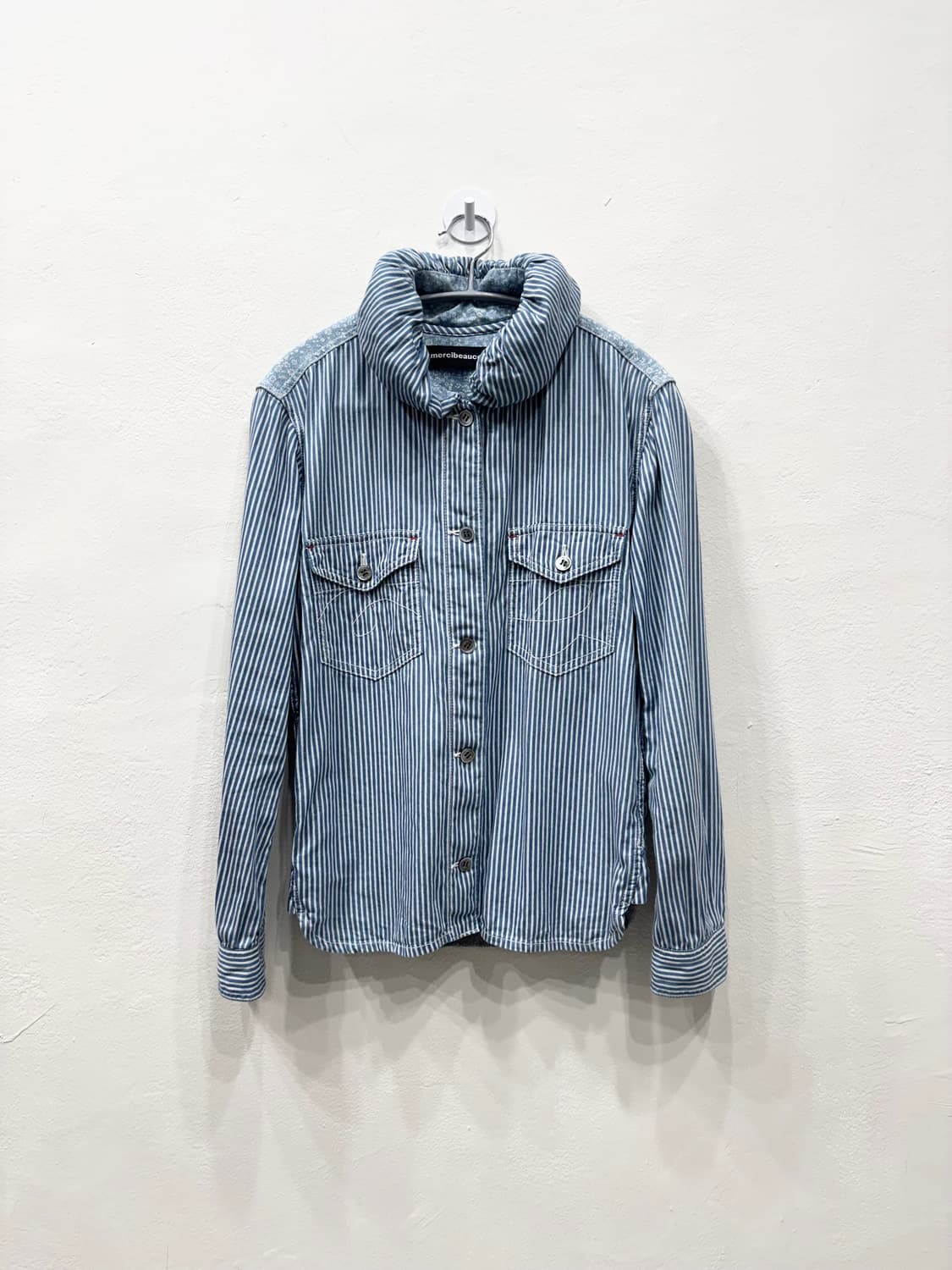 Mercibeaucoup 스트라이프 셔츠 상품이미지1