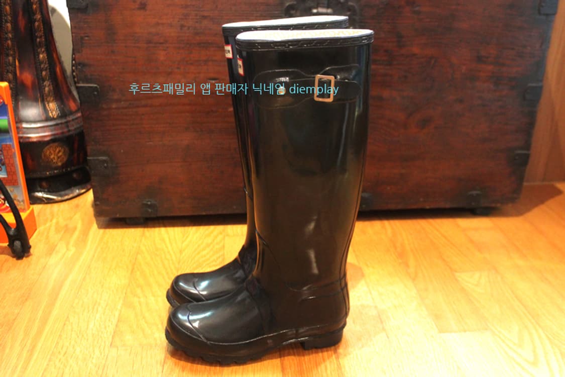 헌터레인부츠 EU36사이즈 글로스 롱부츠225 롱부츠230 장화225 상품이미지4