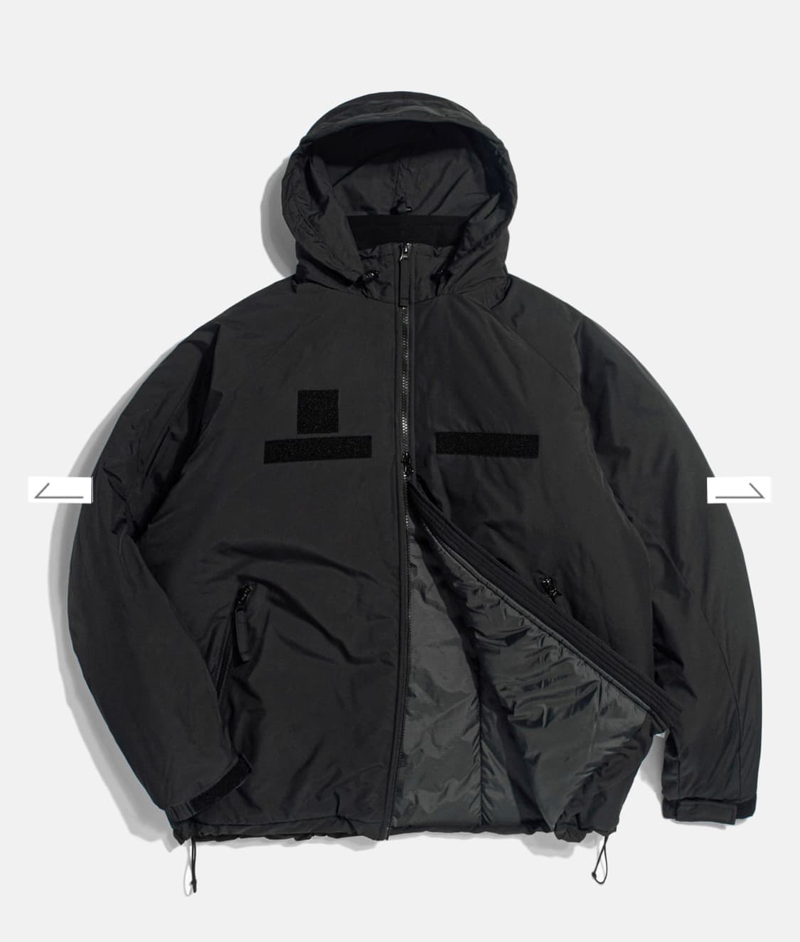 에스피오나지 ECWCS Level 7 패딩 블랙 XL 새상품 상품이미지6