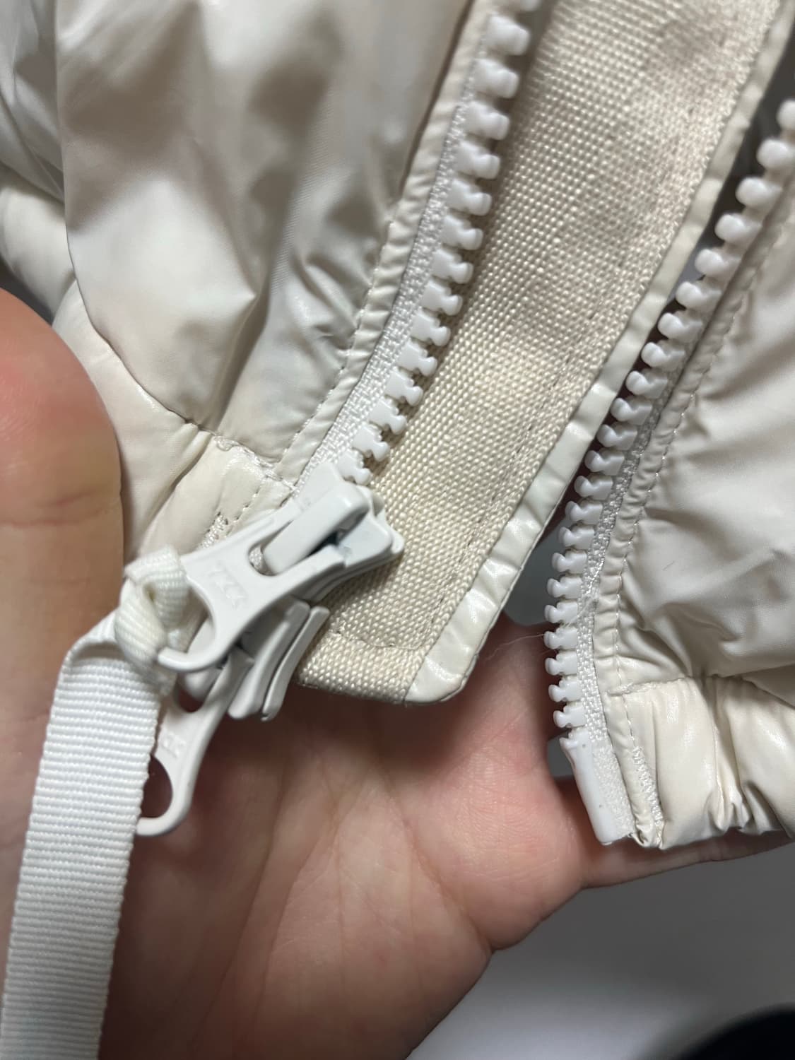 (w)화이트라벨 눕시 베스트 아이보리 XL(100) 상품이미지4