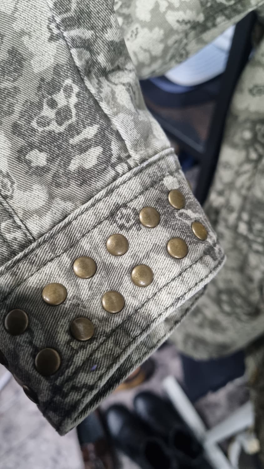 여성용 타미 플라워 카모 후드자켓 m(가슴단면50) 상품이미지3