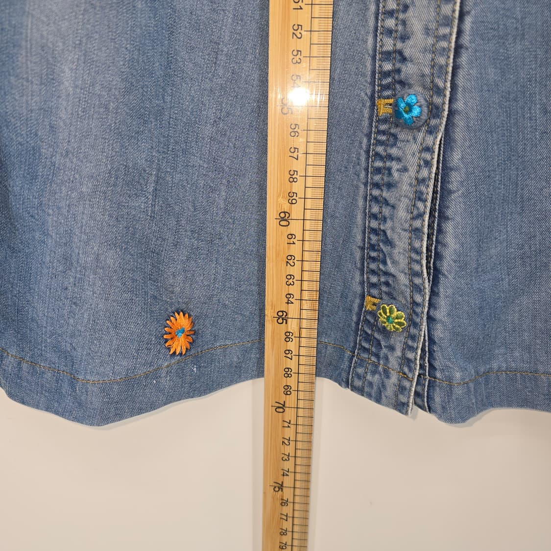 White Horse TENCEL Denim Skirt 27" 상품이미지6