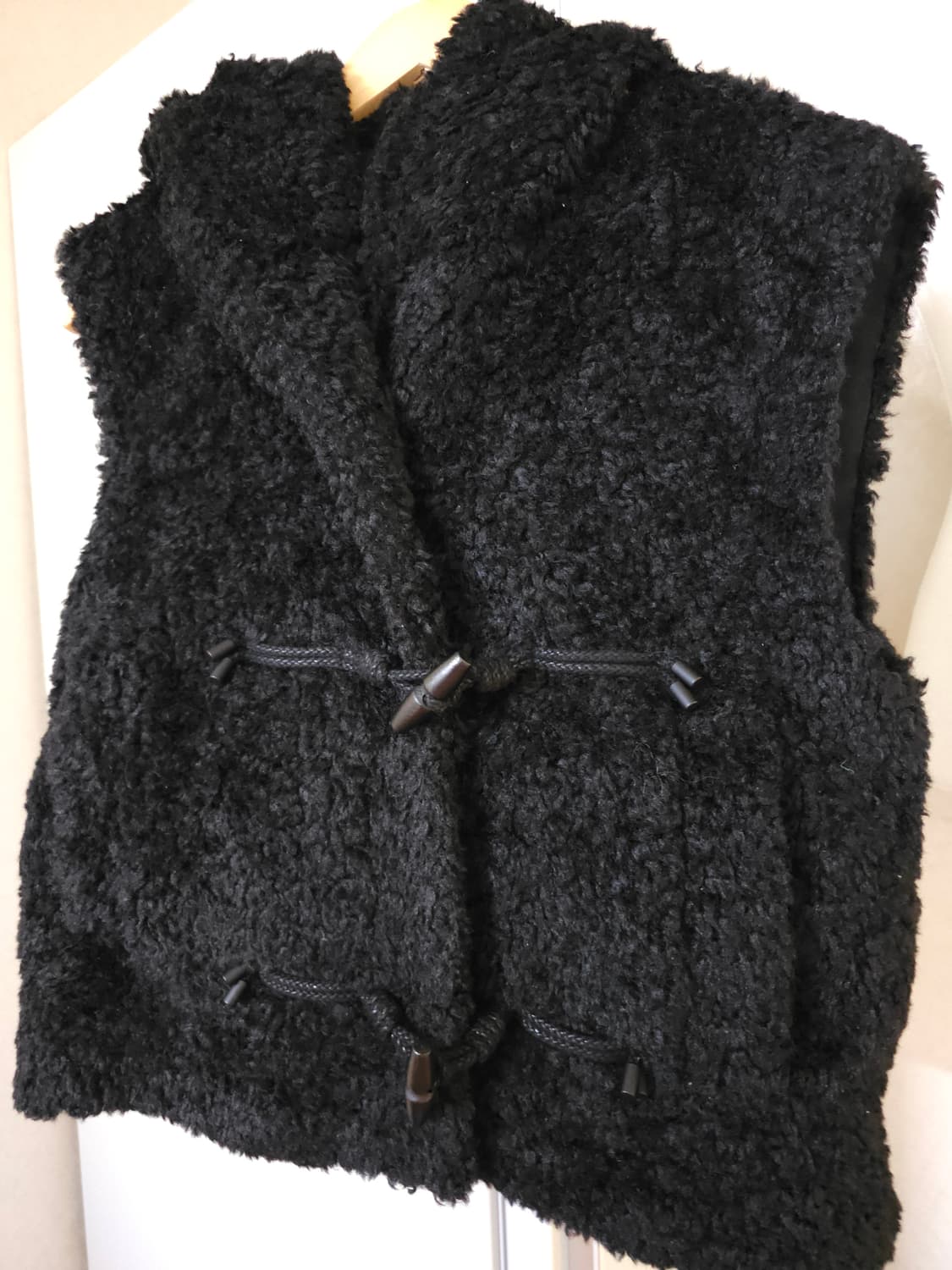 ANOU 아누 뽀글이 조끼 베스트 상품이미지2