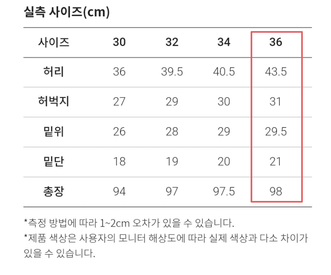 (새제품)웨어하우스 1101 2nd-hand 워싱 데님팬츠 36 상품이미지5