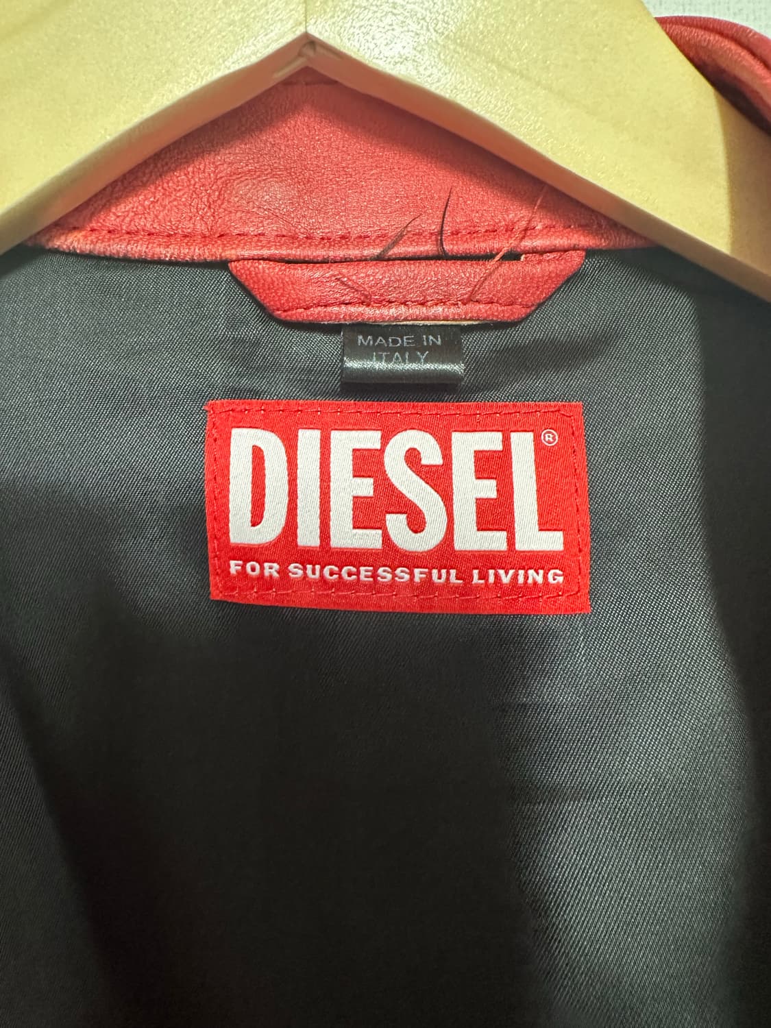 디젤 엘 루샤 레더자켓 상품이미지7