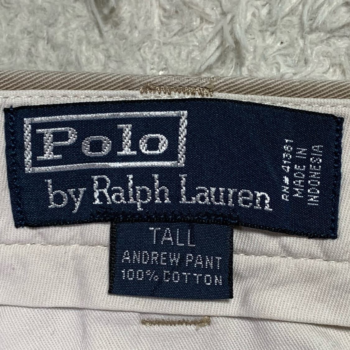 [40] 폴로 랄프로렌 톨 앤드류 와이드핏 투턱 치노팬츠 상품이미지6
