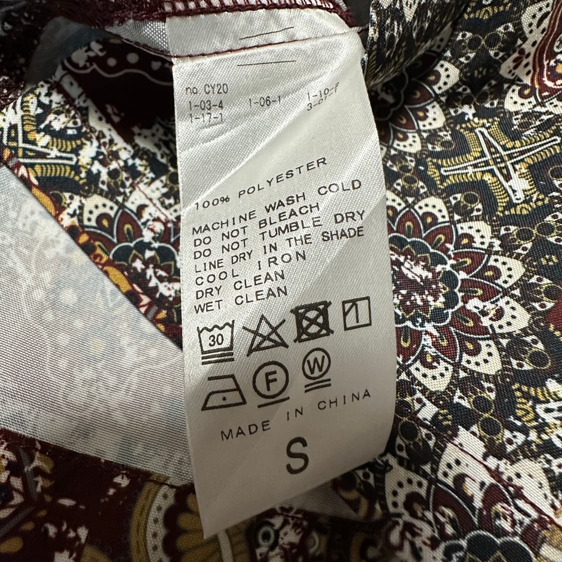 417 EDIFICE ethnic open shirt 상품이미지5
