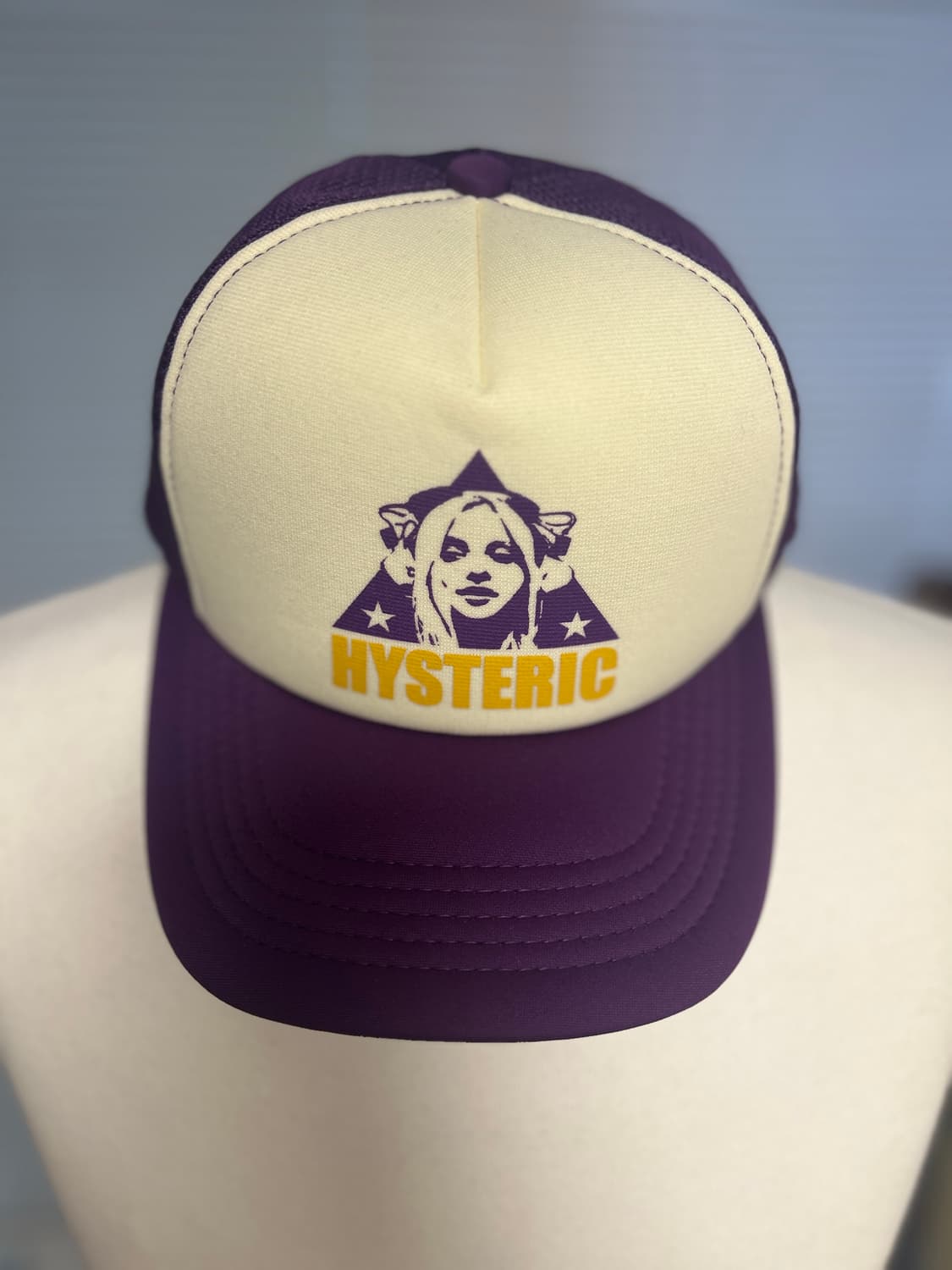히스테릭글래머 퍼플 그래픽 메쉬 캡 상품이미지2