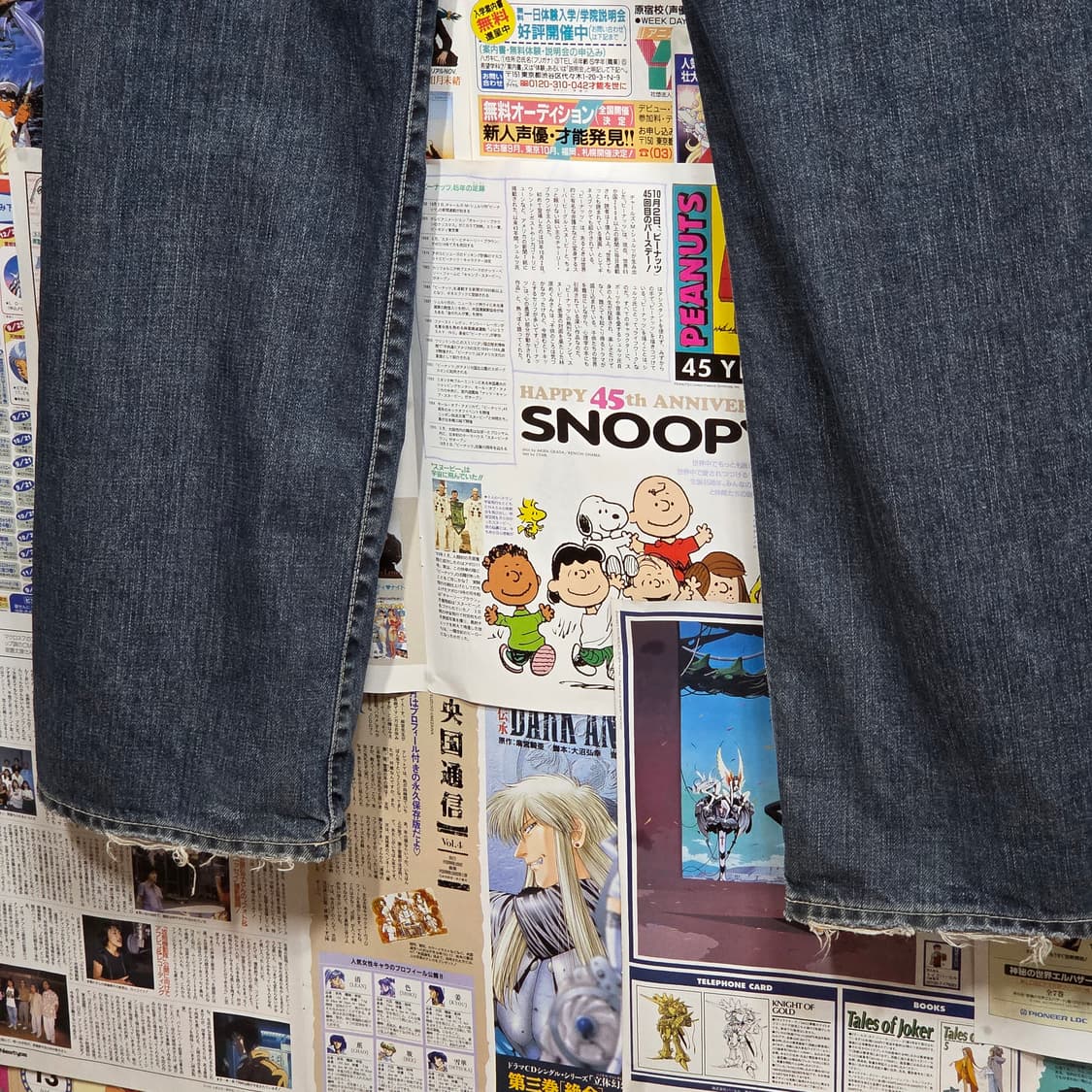 캘빈클라인 중청 워싱 스트레이트 팬츠 상품이미지3