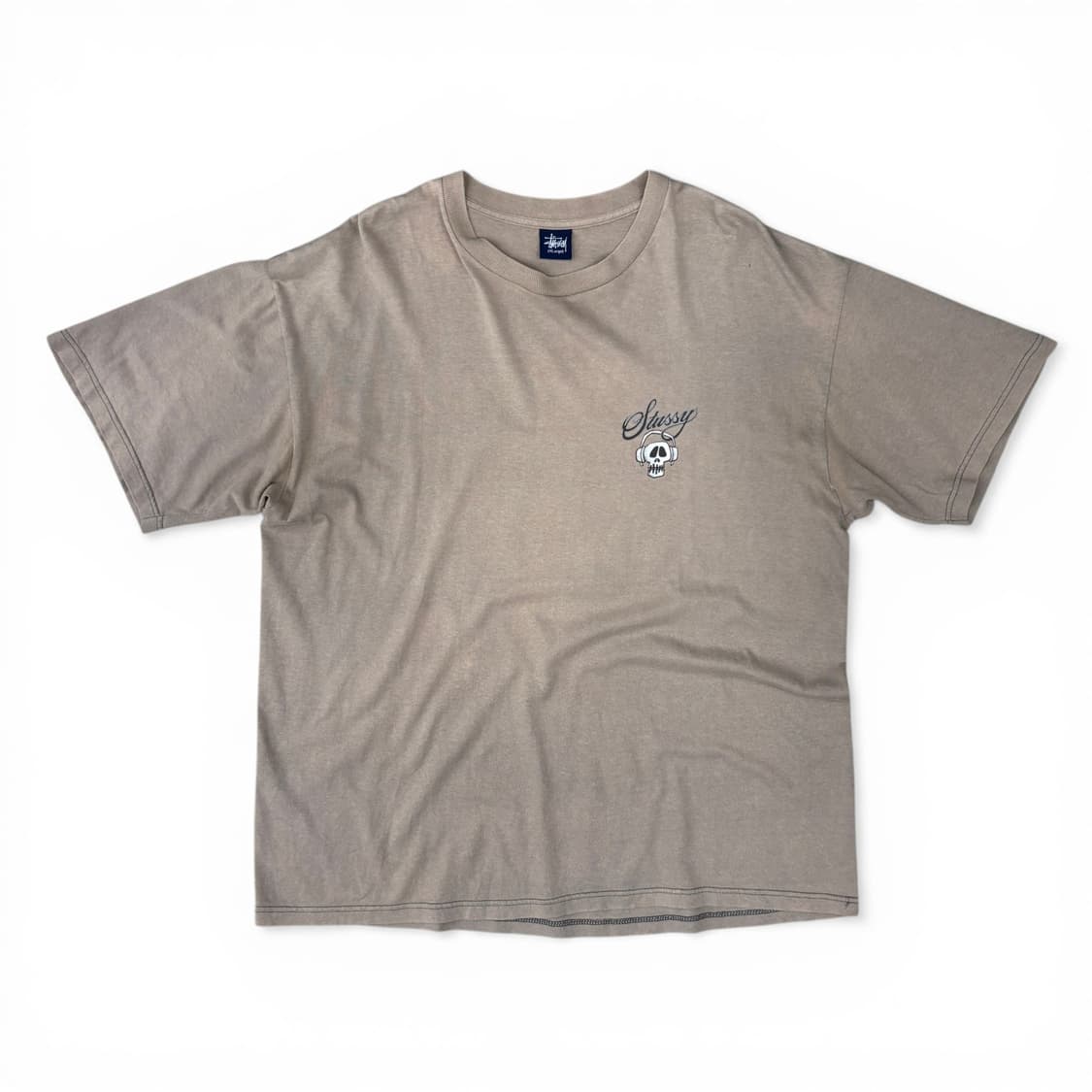 00's 스투시 헤드폰 스컬 티셔츠 상품이미지2