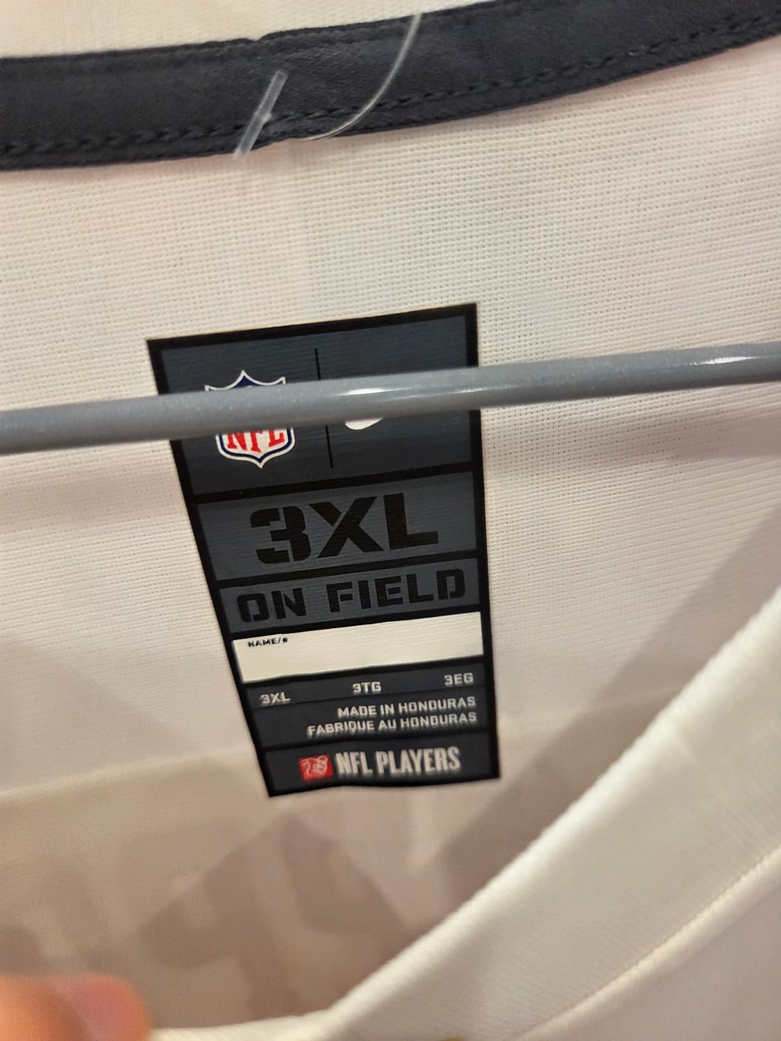 [3XL] Nike NFL 샌프란시스코 49ers 가로폴로 홈 저지 상품이미지4