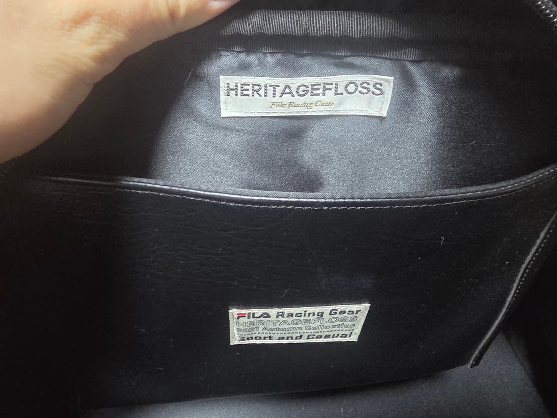 헤리티지 플로스 x 휠라 보스턴 백 거의 새제품 상품이미지5