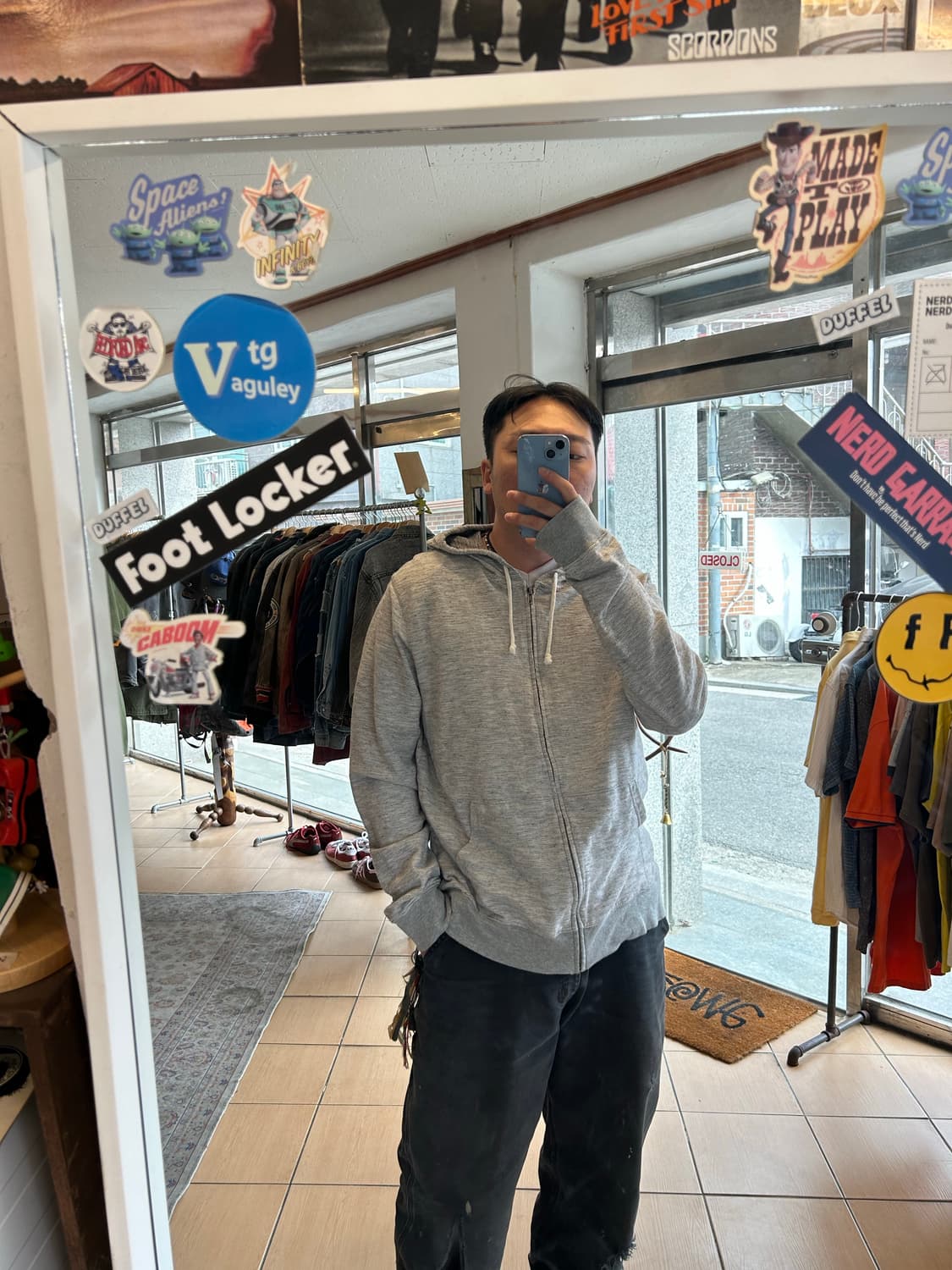 아리조나진스 슬랍 후드집업 상품이미지6