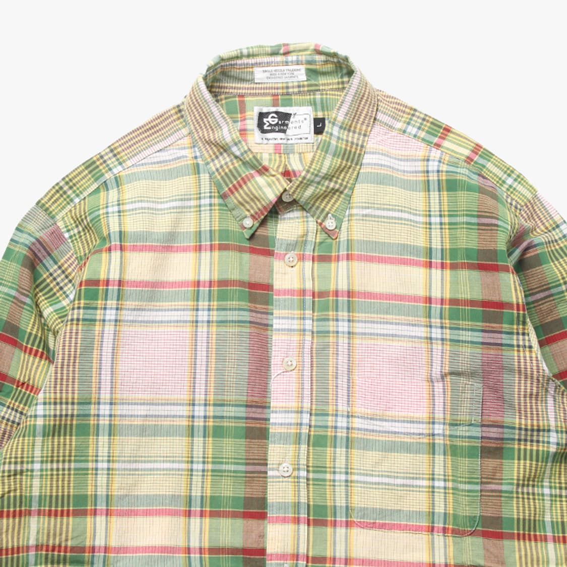  ENGINEERED GARMENTS "Green Check Shirts 상품이미지2
