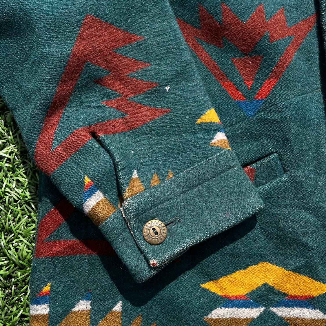 80s PENDLETON(USA)아즈텍 패턴 울 자켓(실측확인) 상품이미지5