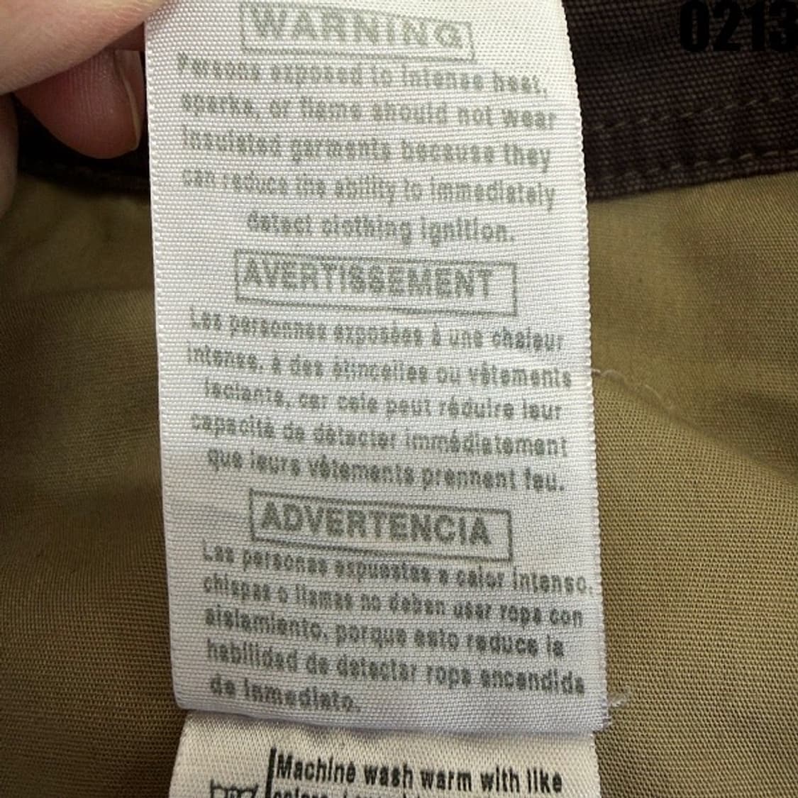 칼하트 워크 자켓 XL 0213  상품이미지7