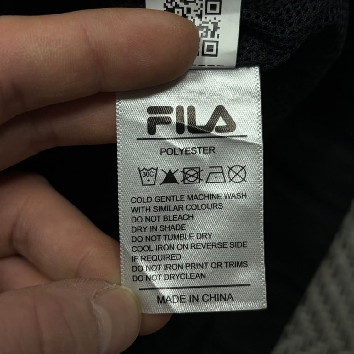 휠라 베이직 로고 바람막이 v1838 상품이미지6