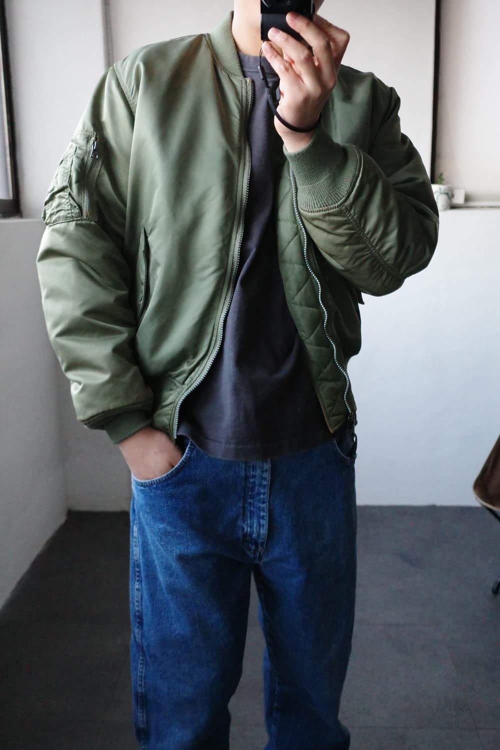 알파 인더스트리 MA-1 자켓 상품이미지3