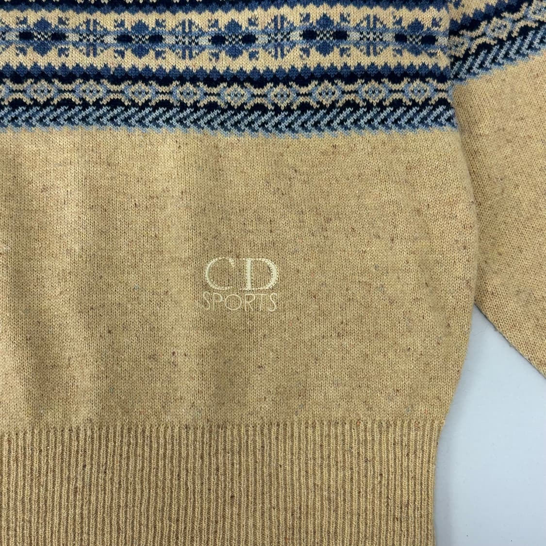 디올 패턴 디자인 아카이브 로고 니트 상품이미지5