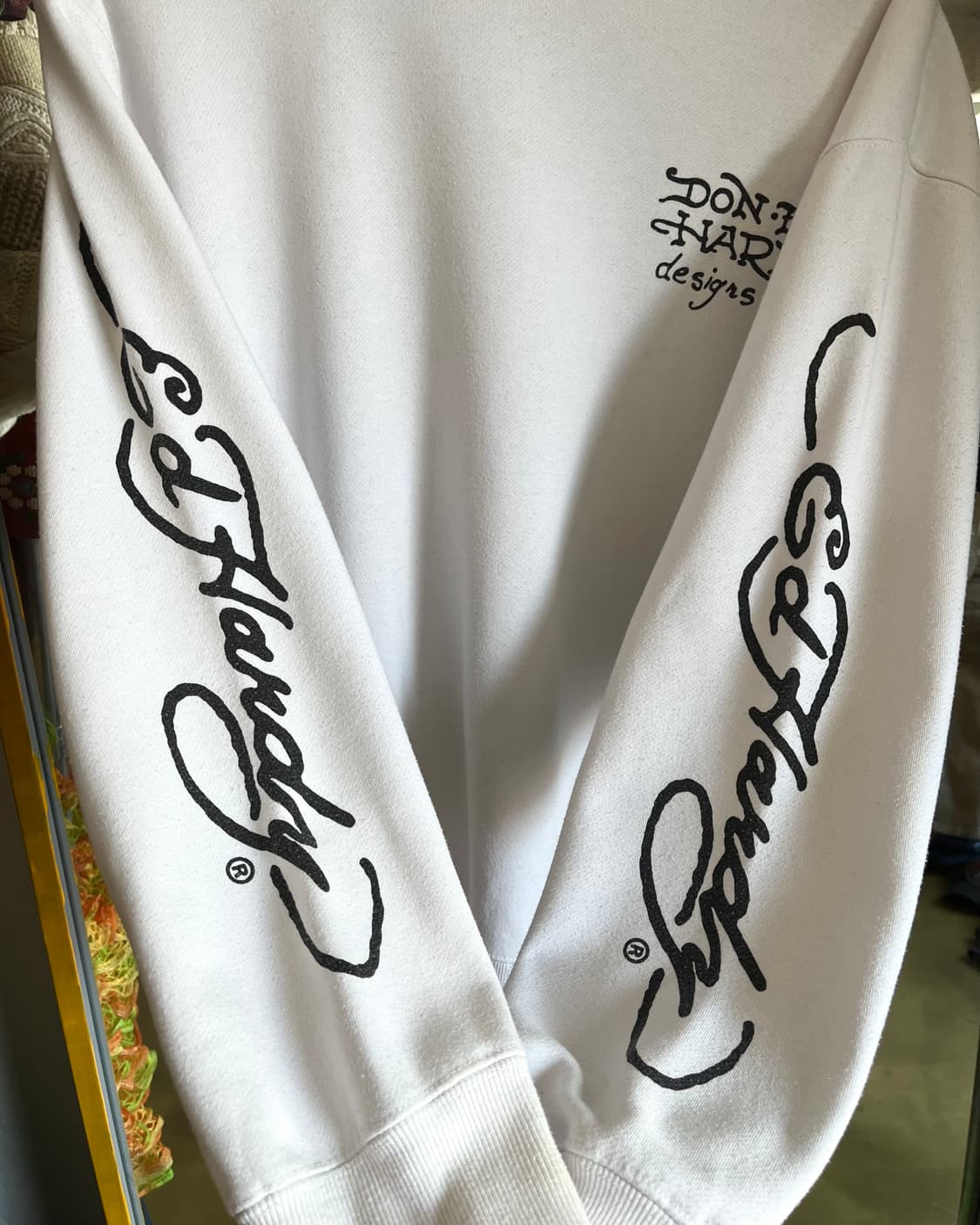 2000s ED Hardy Icon Print Big Sweatshirt 상품이미지7