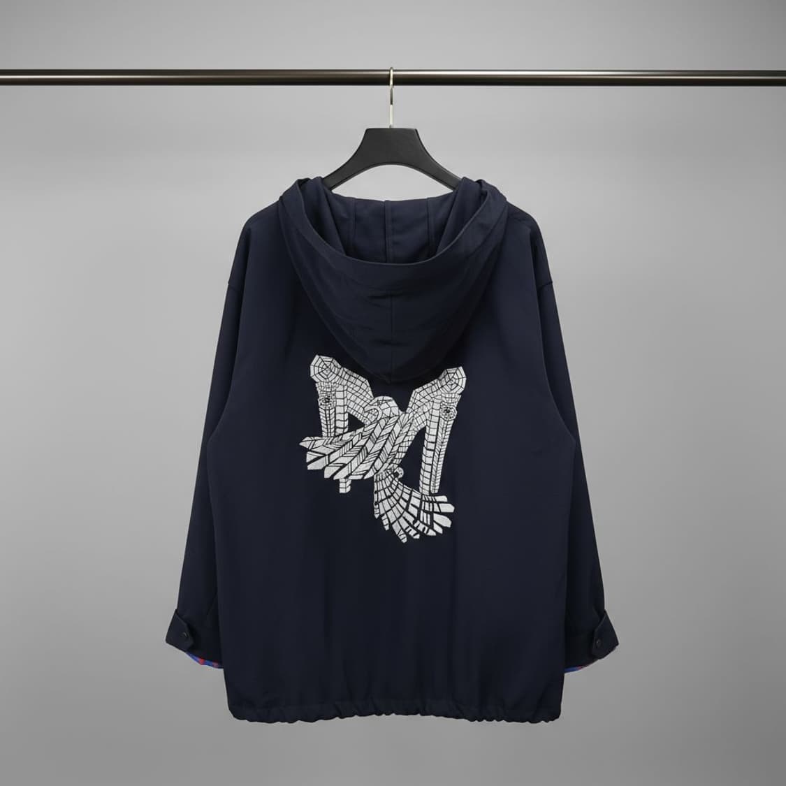 착샷첨부/ 럭키슈에뜨 아세테이트 후드 재킷(점퍼) 상품이미지2