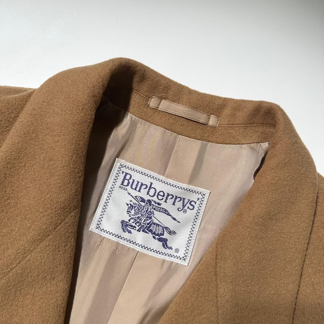 버버리 울 캐시미어 더블 롱코트 상품이미지4