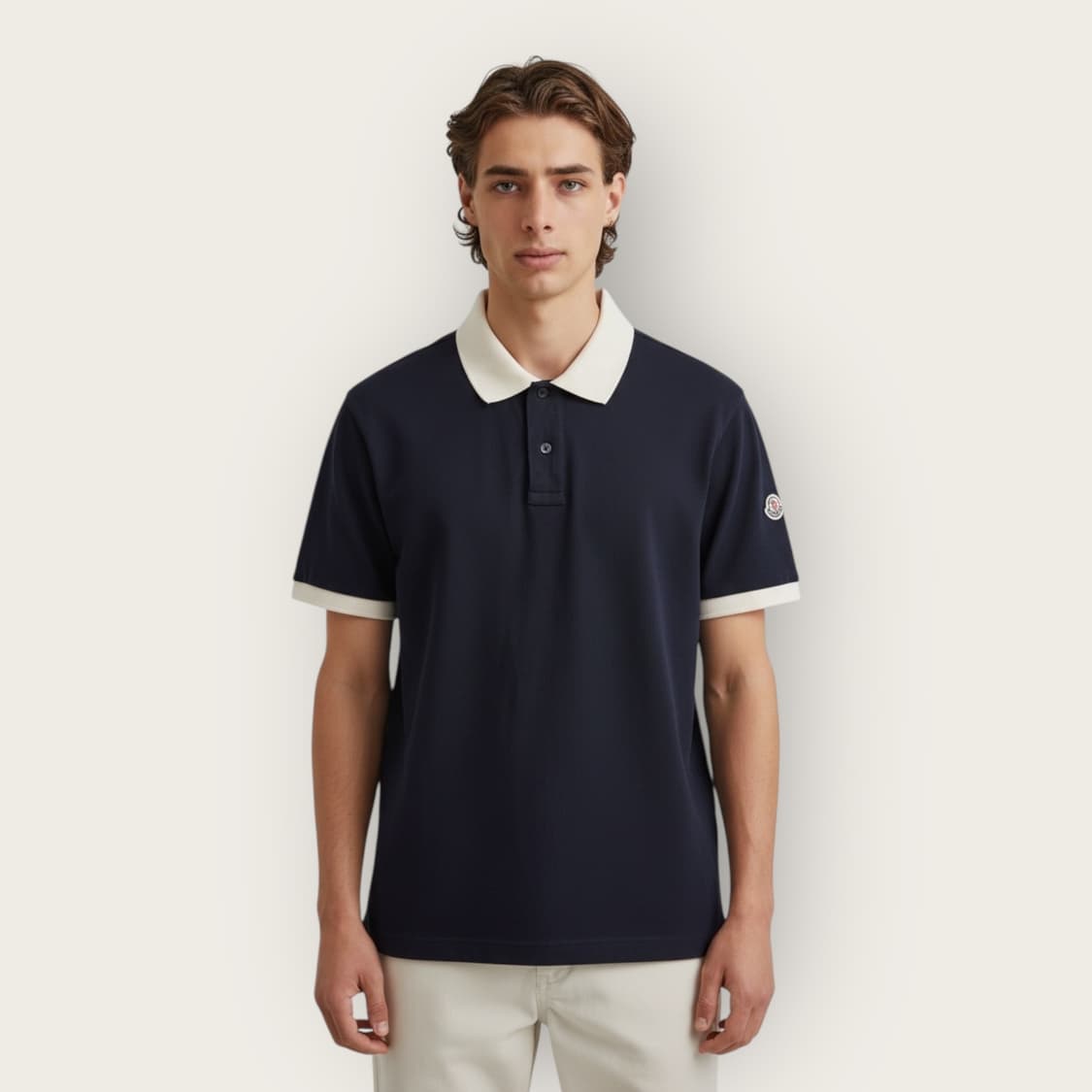 M/ 몽클레어 에센셜 와펜패치 피케 반팔 상품이미지1