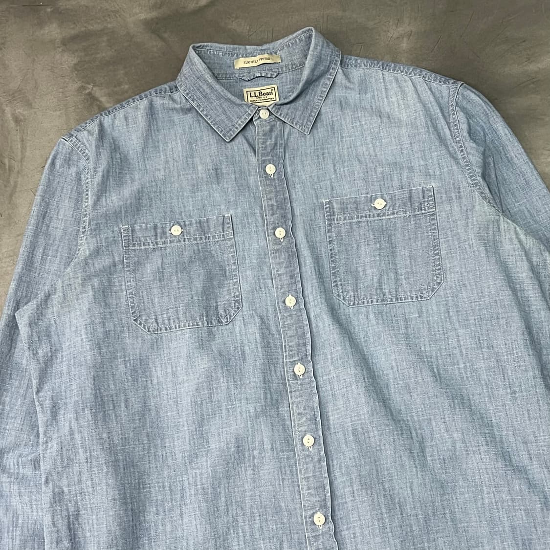  엘엘빈 워크 데님 셔츠 y14671 상품이미지3