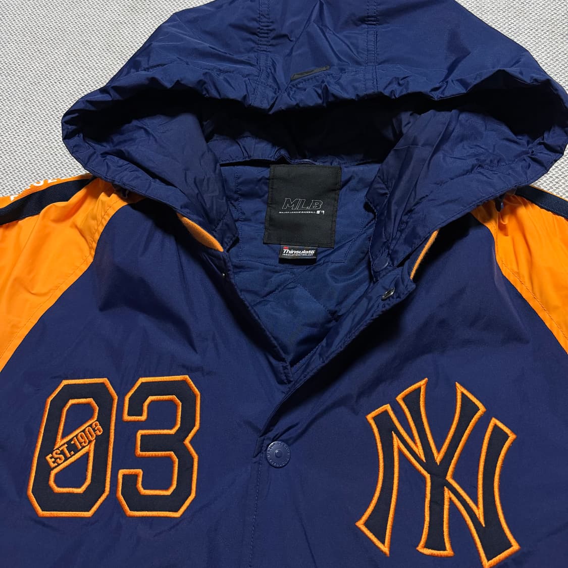 MLB 뉴욕 양키스 후드 봄버 자켓 상품이미지2