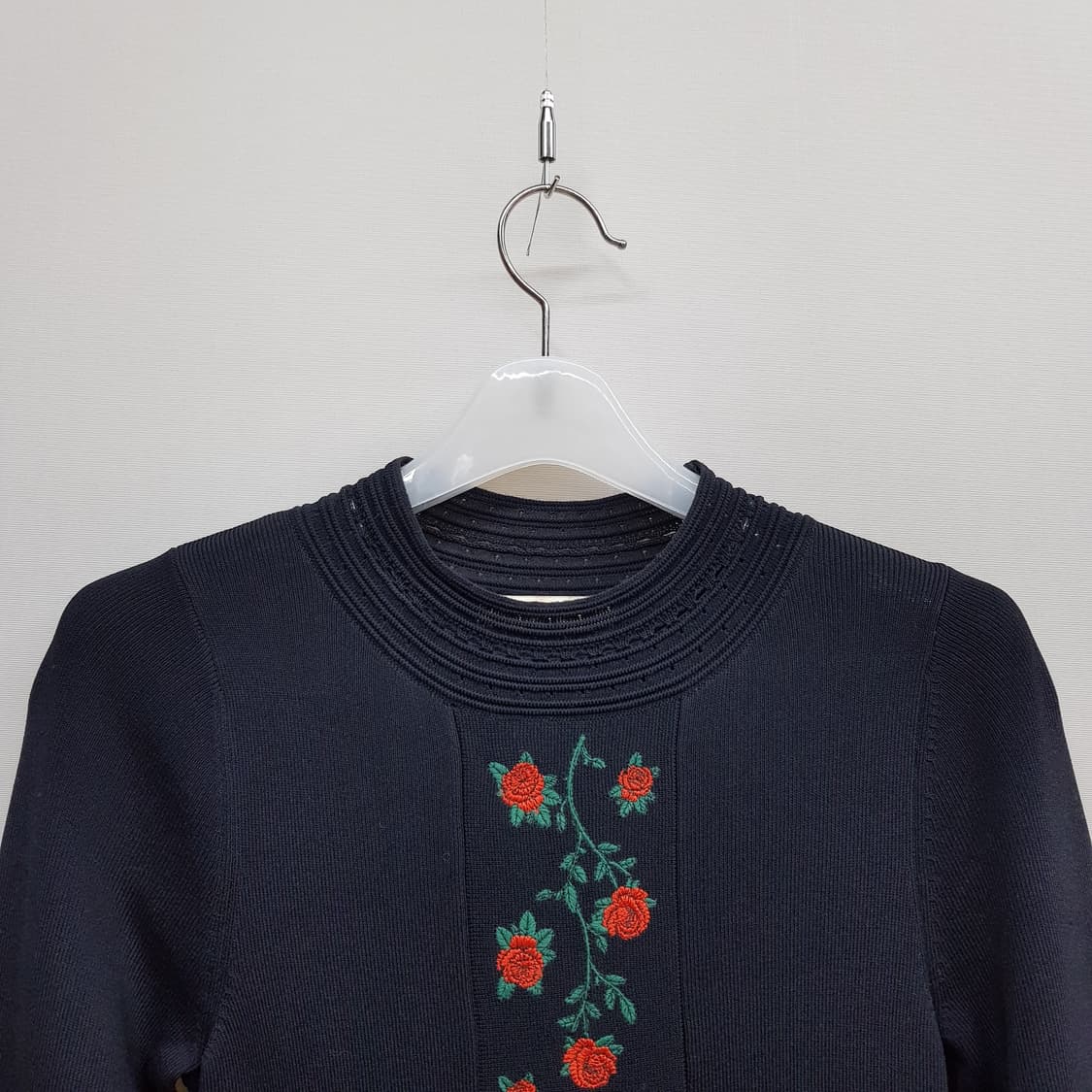 산드로 SANDRO 로즈 자수 롱원피스 1사이즈 상품이미지3