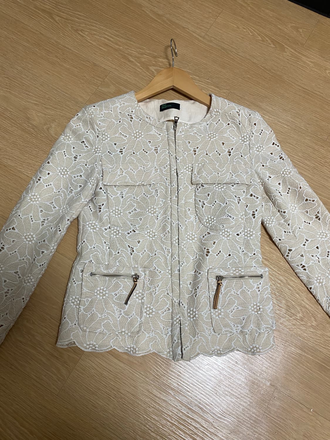 베네통 여성 봄 상의 봄자켓 상품이미지1