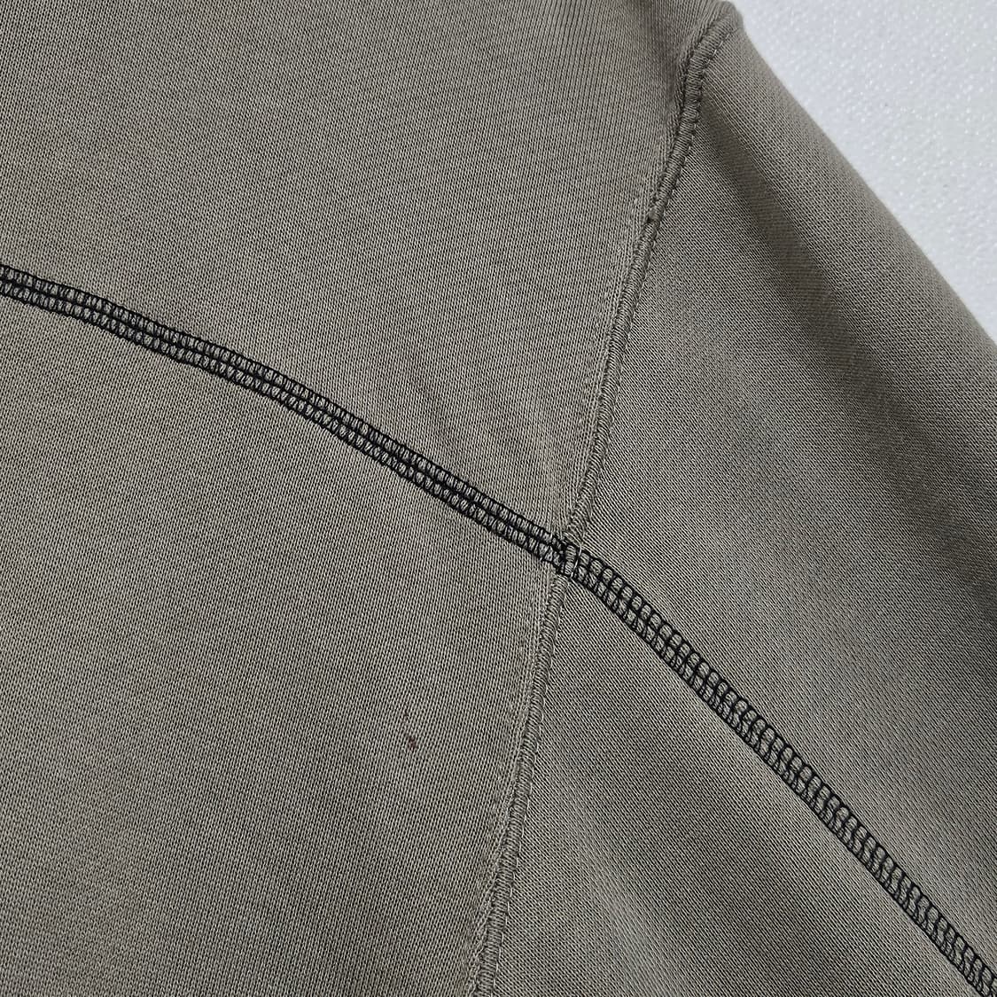 아디다스 오버핏 포켓 맨투맨 카키 L 상품이미지6