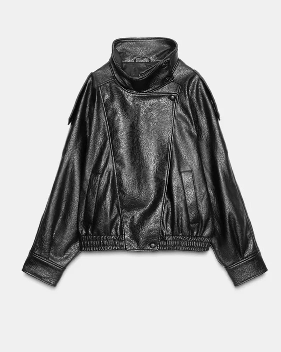 자라 페이크 레더자켓 xs 상품이미지1