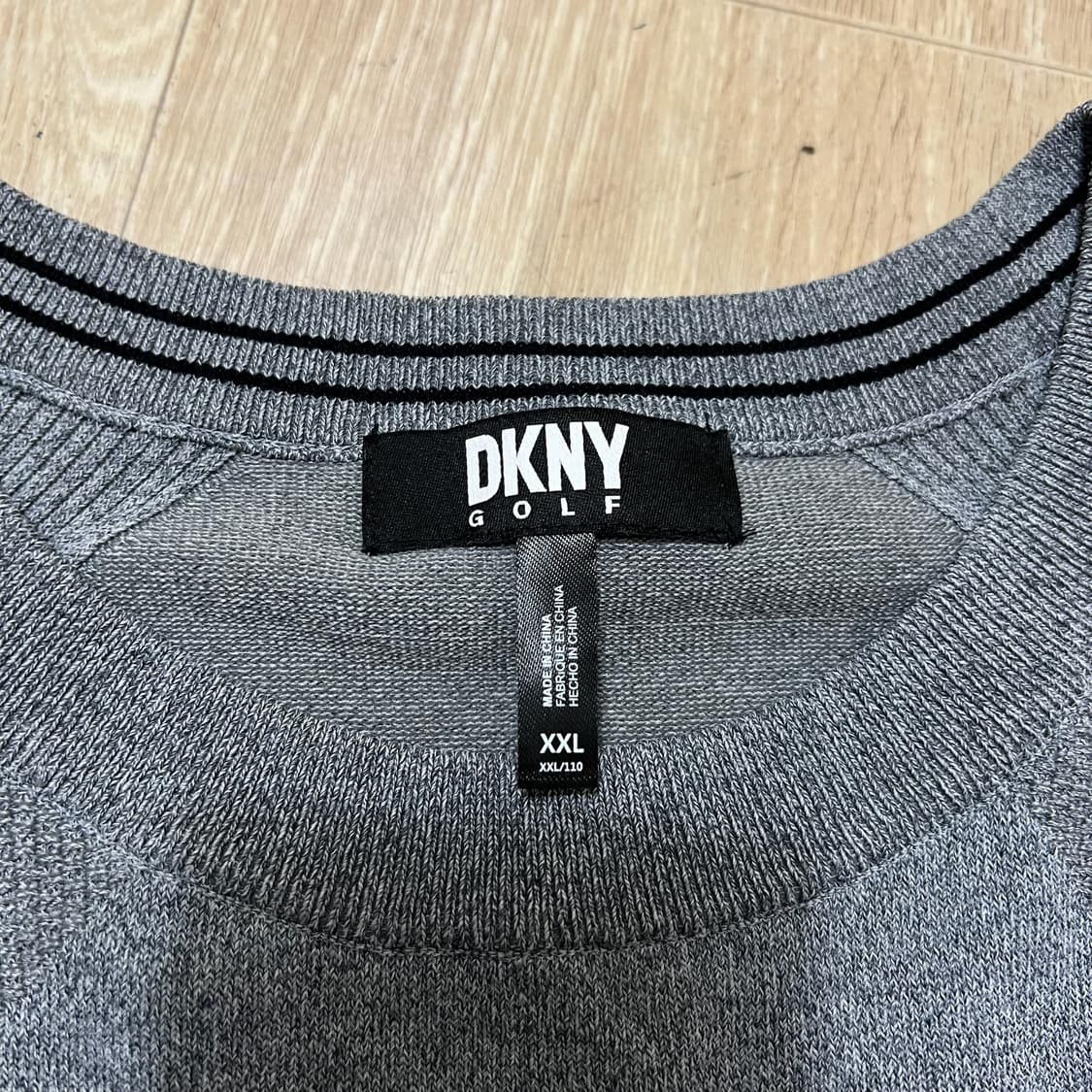 DKNY 골프 남성 반팔 니트 XXL/110 상품이미지4