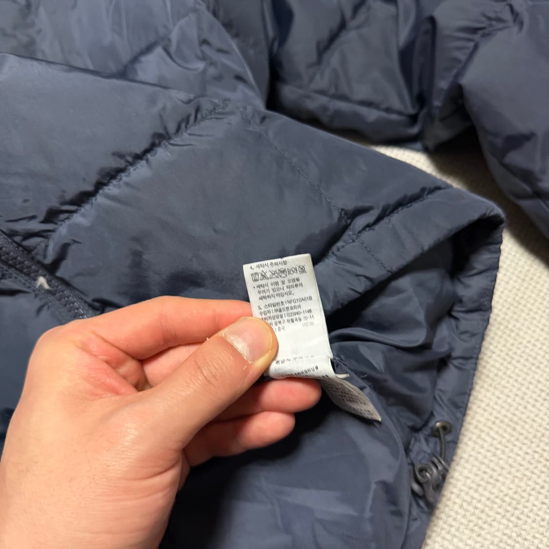 노스페이스 700 퀄팅 경량패딩 상품이미지6