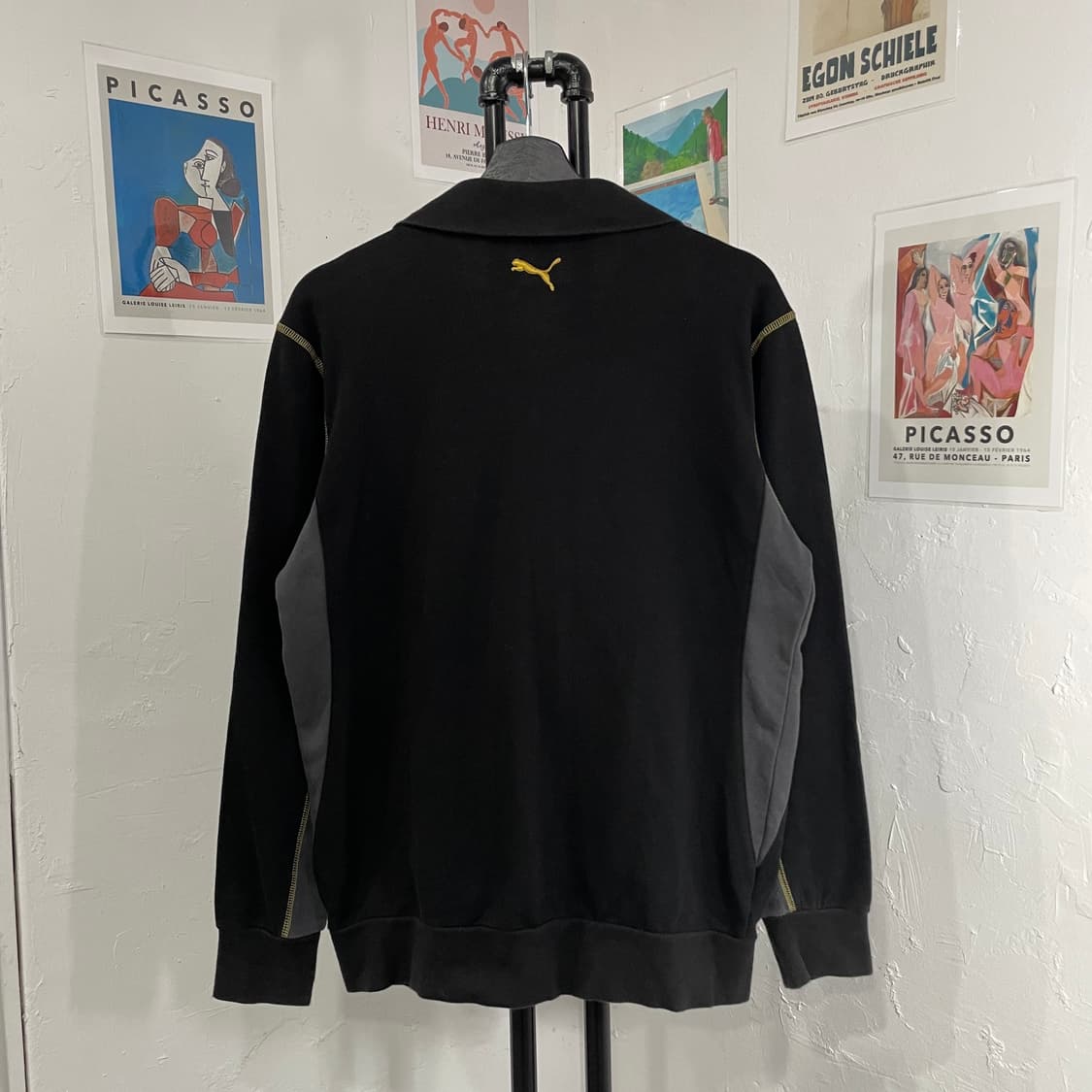 푸마 골드 빅로고 트랙탑 상품이미지3