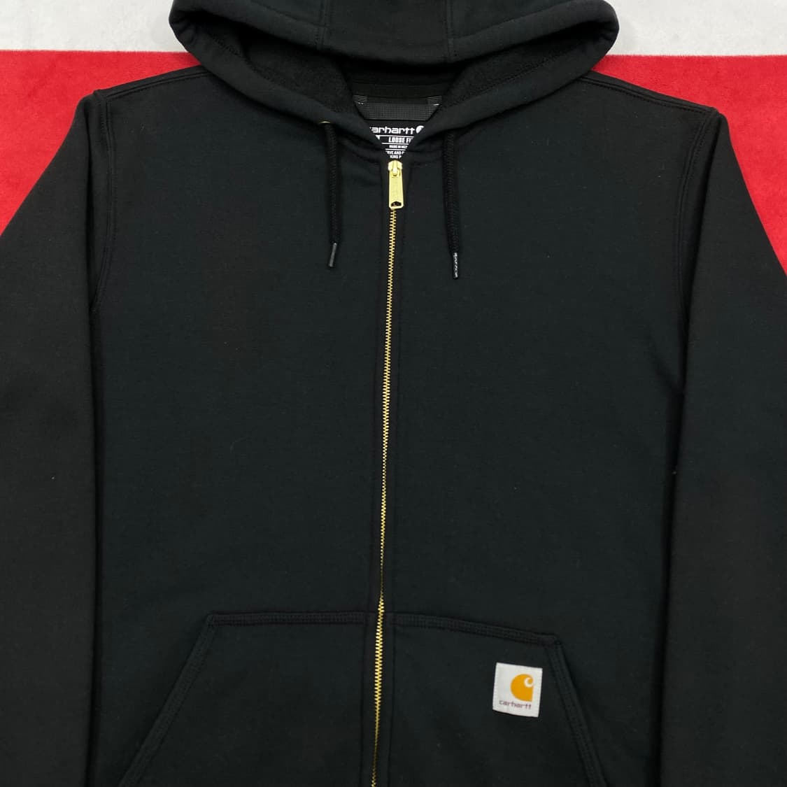 칼하트 후드집업 S 실측 M - L  상품이미지3