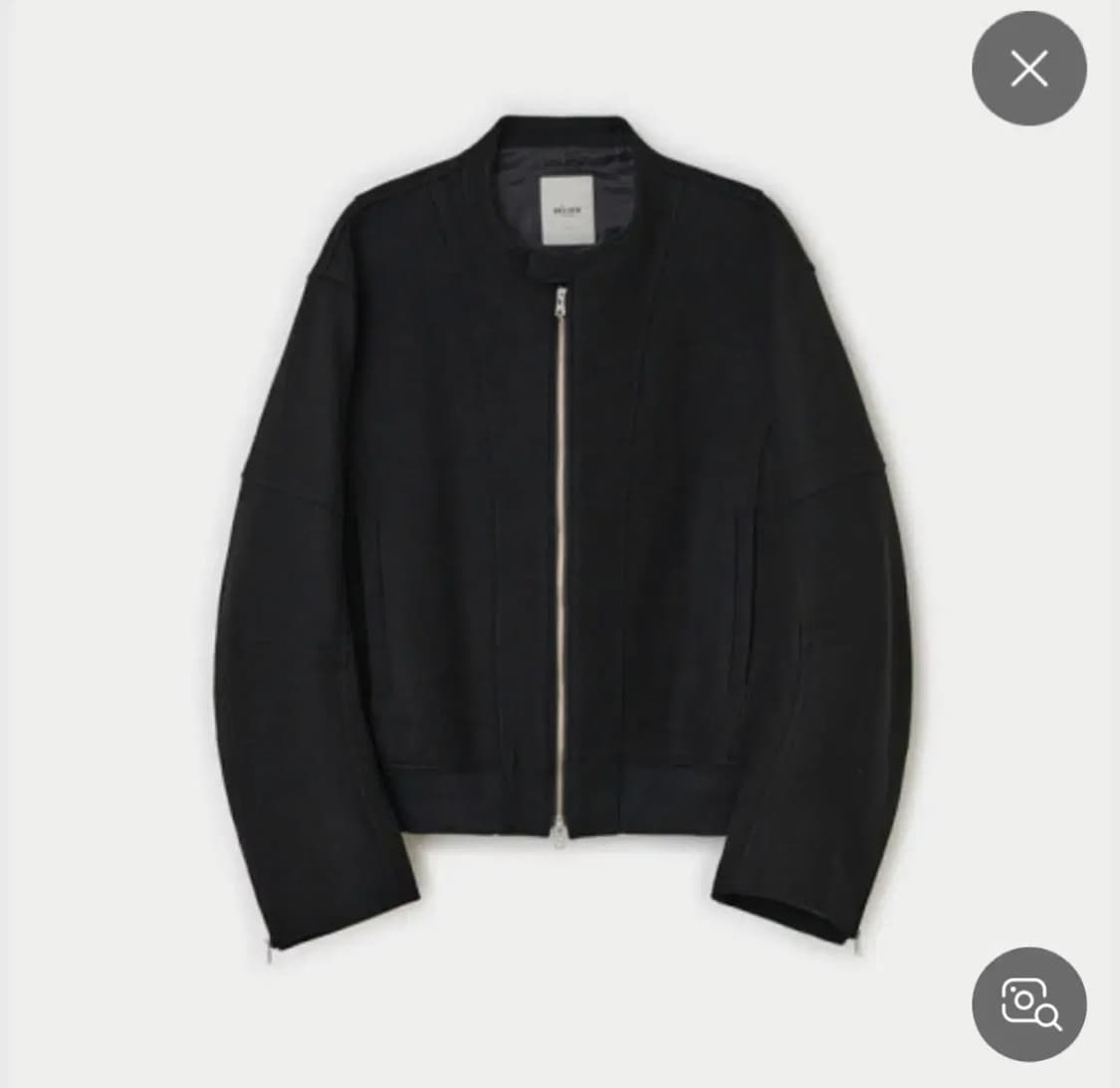 벨리에 호벤 누벅 스웨이드 레더 바이커 자켓 M 상품이미지1