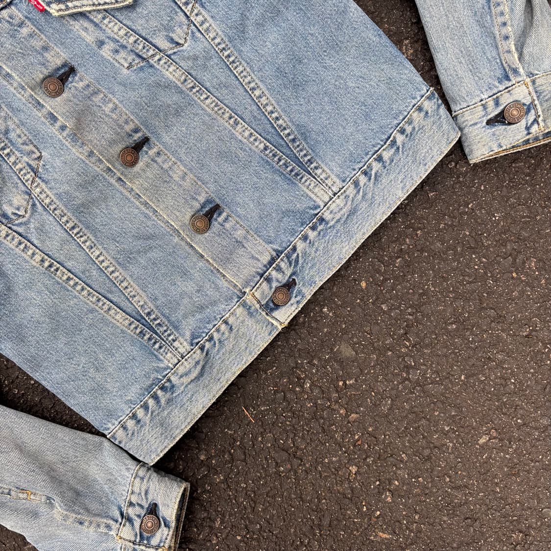 90~00년대 일본 리바이스 557 빅e 트러커 자켓 상품이미지6