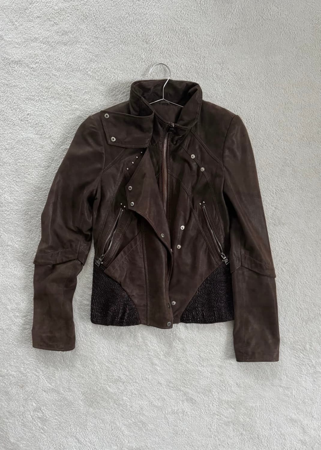 구찌 빈티지 가죽자켓 상품이미지2