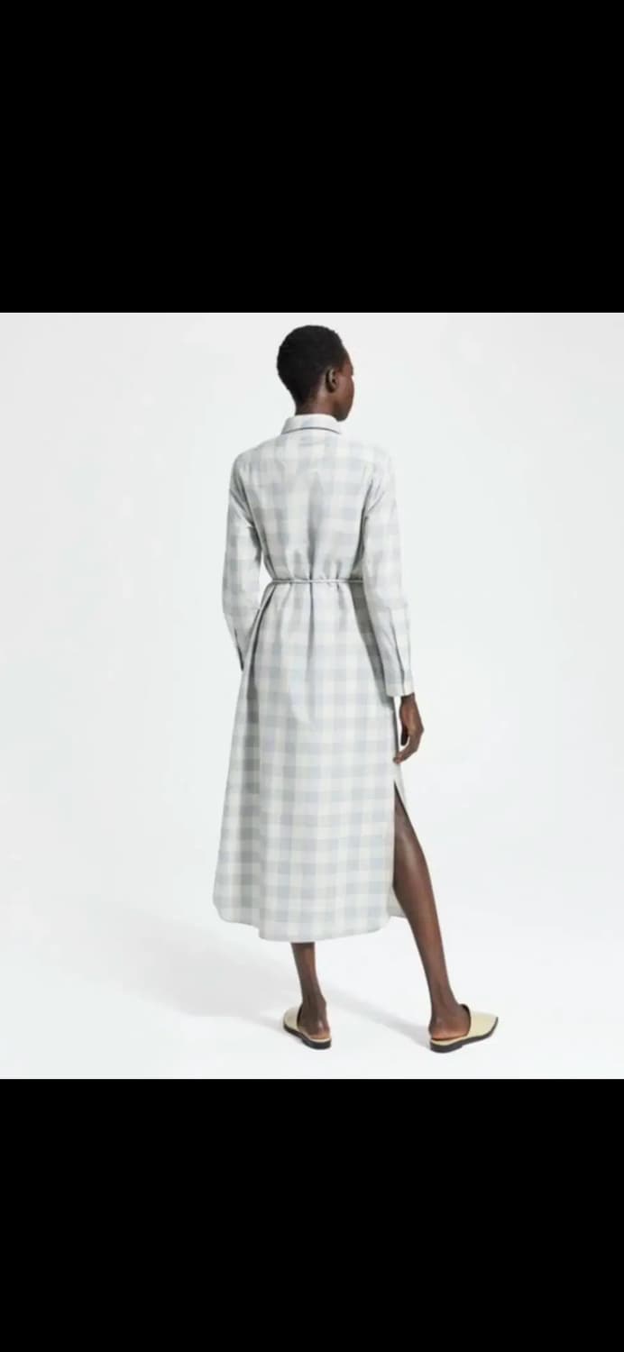 theory 띠어리 코튼 실크 원피스 상품이미지3