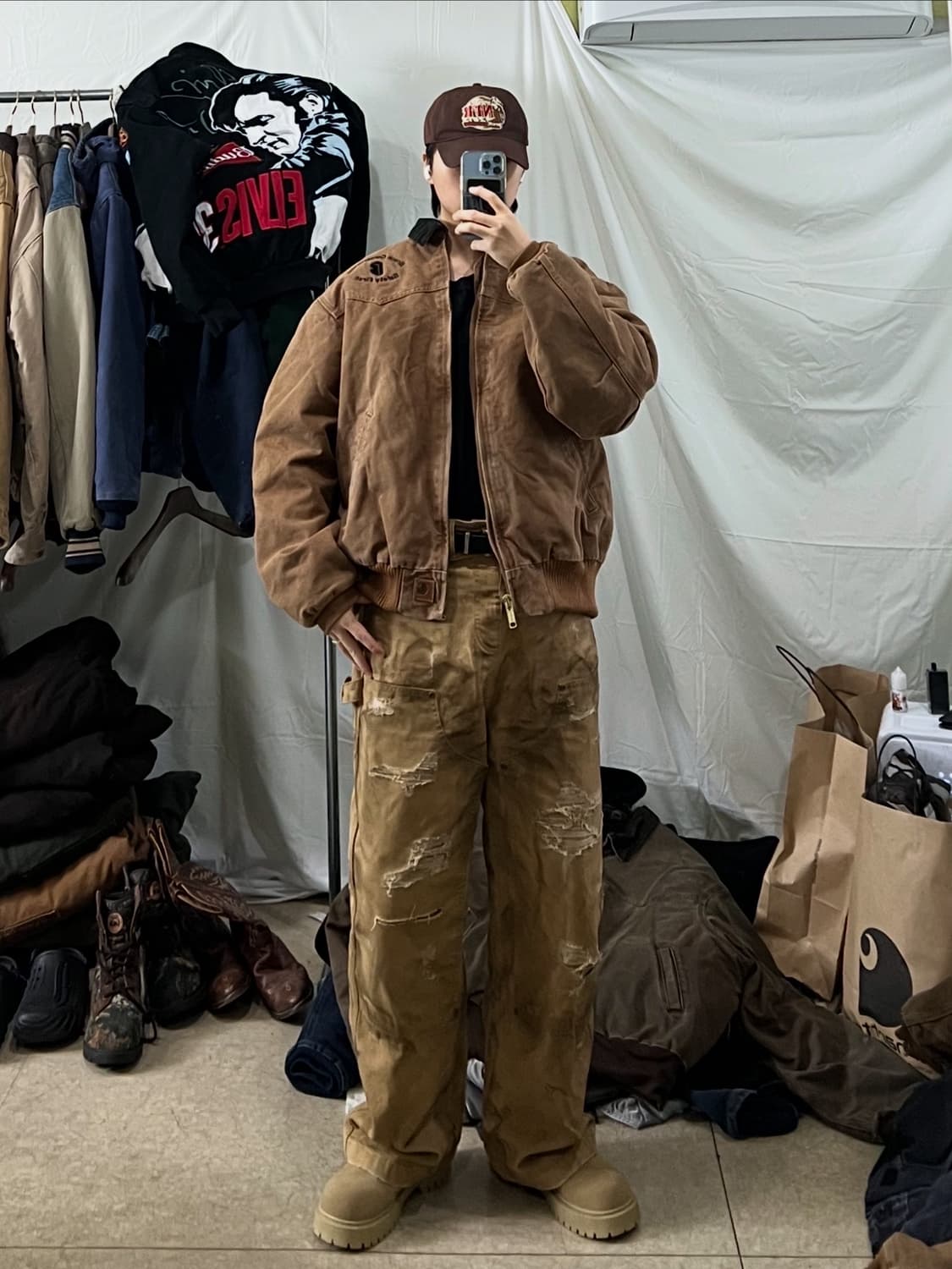 칼하트 J14 산타페 자켓 상품이미지4