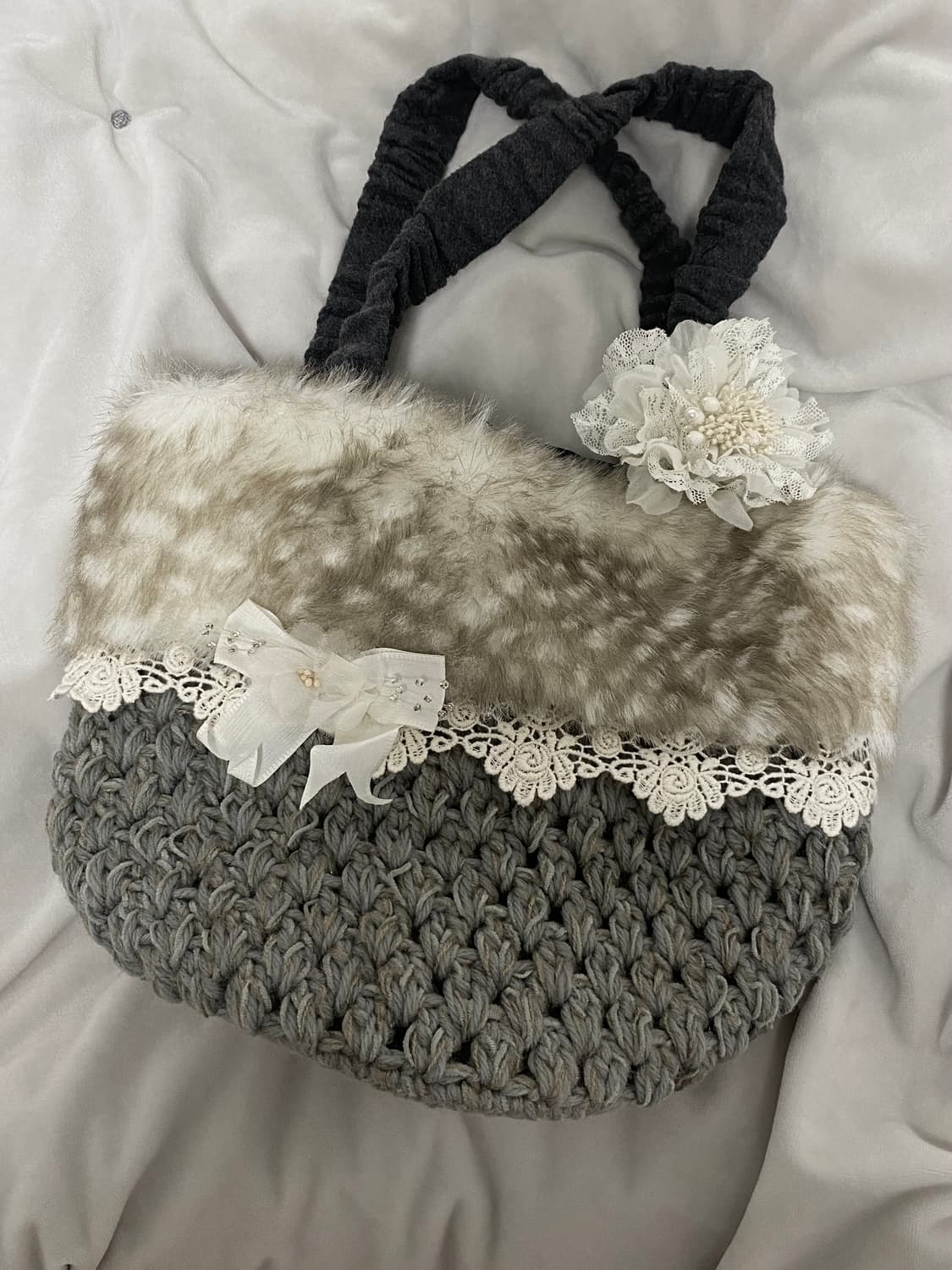 밤비 퍼가방 러블리라떼갸루모리앤틱 상품이미지1