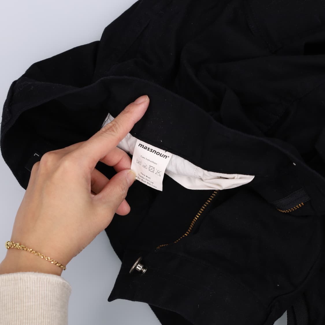 [L] 매스노운 와이드카고팬츠 0115H2 상품이미지5